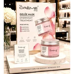 The Creme Shop Gelee Mask Overnight Treatment Rose Hip Oil